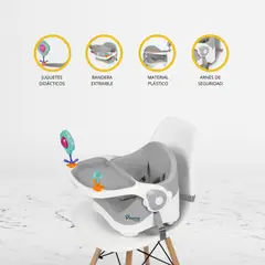 CARESTINO - Silla de Comer Adaptable «BOOSTER» verde