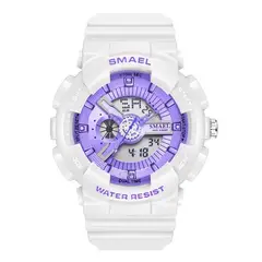 SMAEL - Reloj 8026 Correa Silicona Dual Time para Caballero