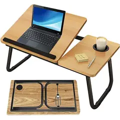 GENERICO - ESCRITORIO PORTATIL AJUSTABLE PARA CAMA RECLINABLE Y CON POSA VASO