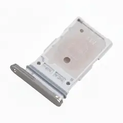 GENERICO - Repuesto Bandeja SIM SAMSUNG S25 - DUAL SIM PLATEADO
