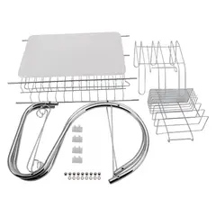 GENERICO - Escurridor Organizador Secador de Platos y Vasos