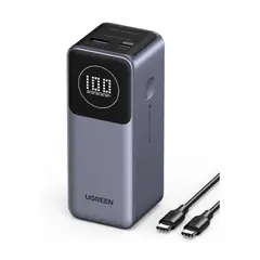 UGREEN - Cargador Portátil PB724 12000mAh 100W Carga Rápida USB-C Negro