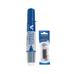 PILOT - Plumón para Pizarra Board Master + Recarga Azul