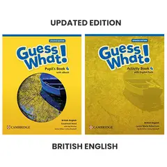 GENERICO - Guess What UPDATED N° 4 Pupils book+Activity Book British English