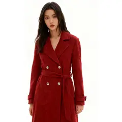 LABERINTO - Abrigo Red Velvet