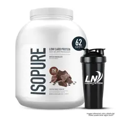 GENERICO - Isopure Zero Carb 4.51 LB / Proteina Isolatada Isopure - Dutch Chocolate + shaker