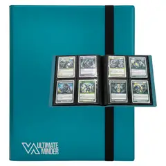 ULTIMATE MINDER - Album para 160 Cartas coleccionables Binder - Turquesa