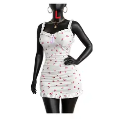 GENERICO - BABYDOLL LENCERIA SEXY PIJAMA PARA DAMAS BLANCO L