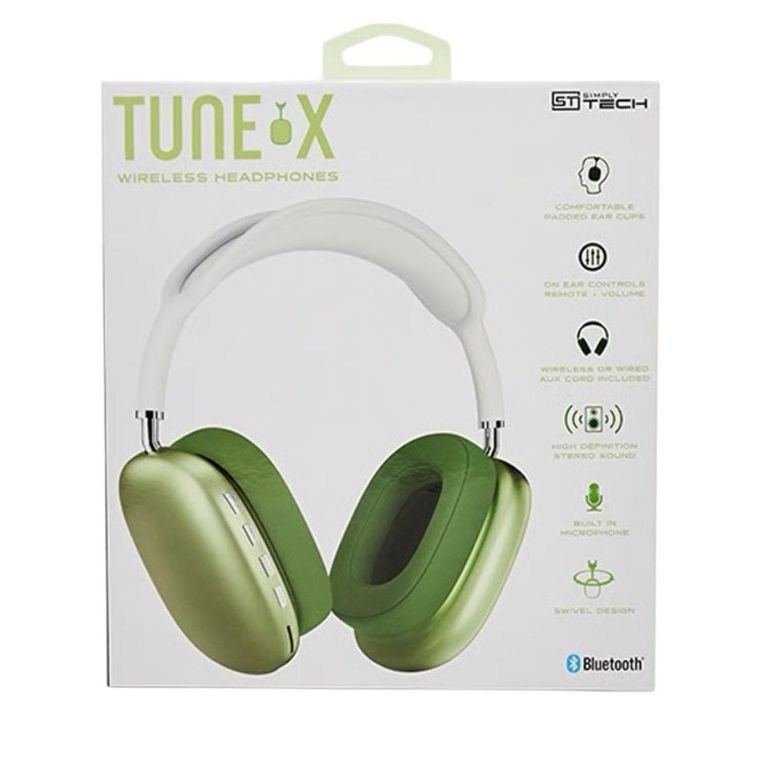 AUDIFUNO BLUETOOTH SIMPLY TECH VERDE METALIZADO