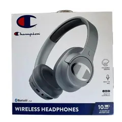 CHAMPION - AUDIFUNO BLUETOOTH GRIS REDONDO 10 HORAS BATERIA