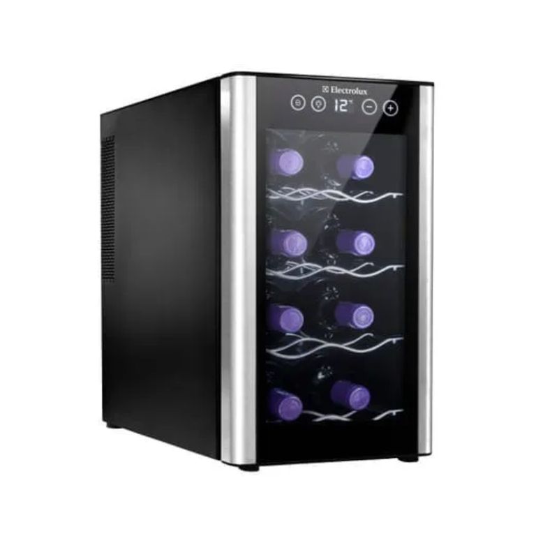 Cava de Vinos ERW082XAMB Termoeléctrica para 8 Botellas Color Silver 220V