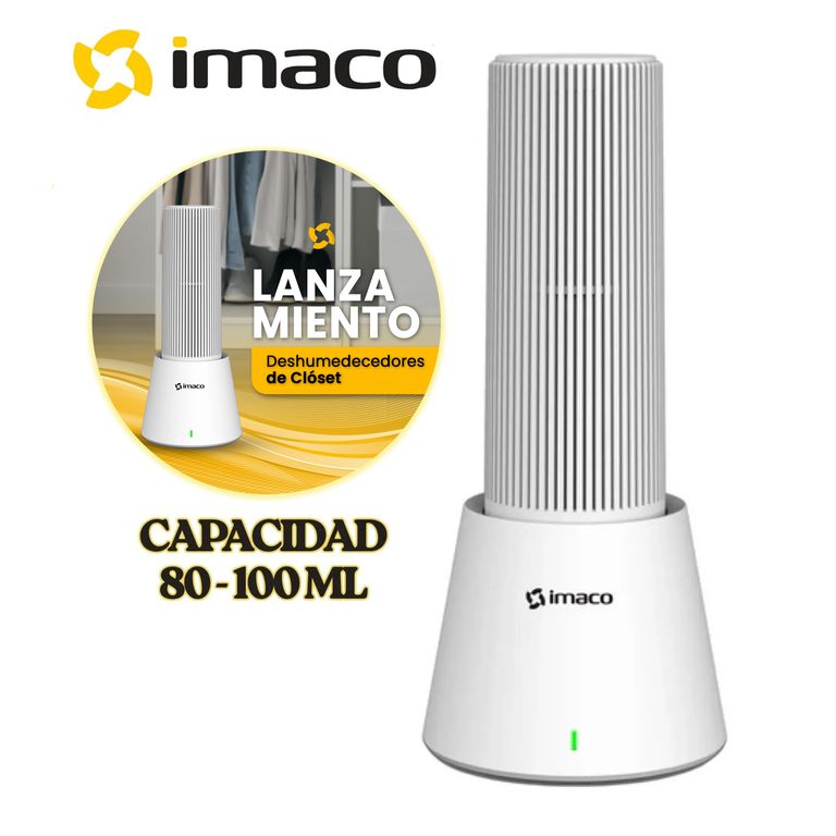 Mini deshumedecedor Portátil de closet DHM20