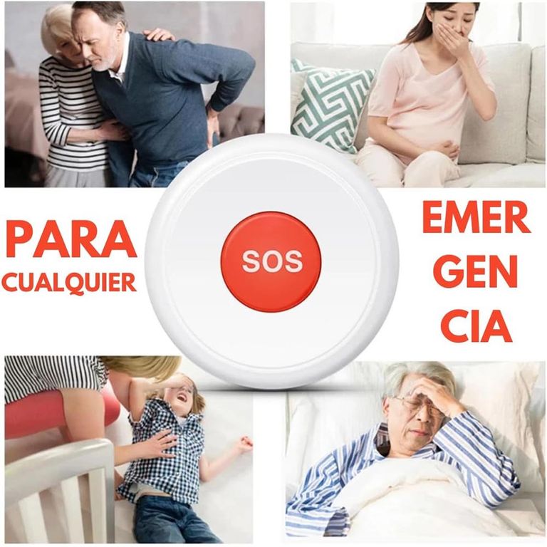 Botón de Pánico SOS de Emergencia Wifi TUYA Smart Life PST-SOS-01