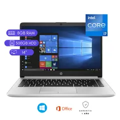 HP - Laptop reacondicionada ProBook 348 G7 Core i7 10ma Gen 8GB RAM 500GB HDD Plata