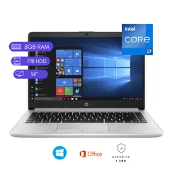 HP - Laptop reacondicionada ProBook 348 G7 Core i7 10ma Gen 8GB RAM 1TB HDD Plata