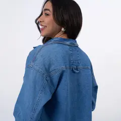 MACHINE - CAMISACO DI25ANDRIANE DENIM CONFORT