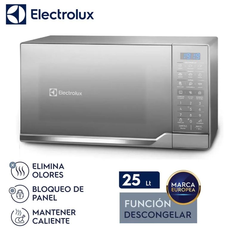 Horno microondas EMDO25S2GSRUG 25 Litros Color Plata