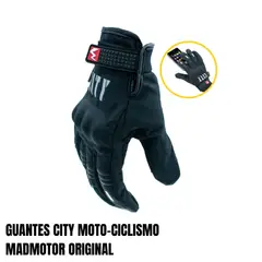GENERICO - GUANTES CITY PARA MOTO IMPERMEABLE ORIGINAL