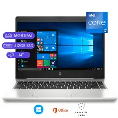 HP - Laptop reacondicionada ProBook 440 G7 Core i7 10ma Gen 16GB RAM 512GB SSD Plata