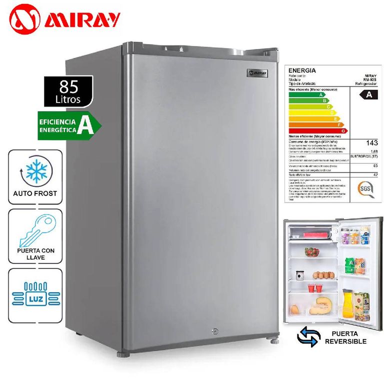 Frigobar-Refrigeradora RM-92S 85L