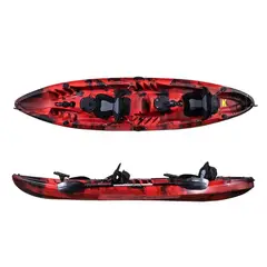 GRAVITAL - Kayak Rojo para 2 personas JP-DK06-R