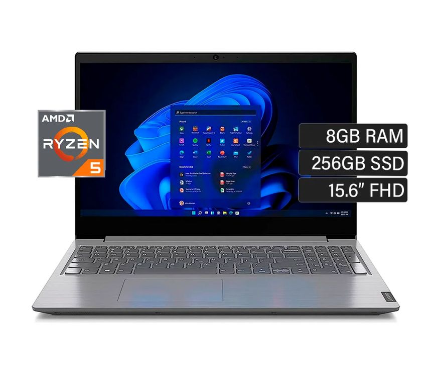 LAPTOP V15 G4 AMD RYZEN 5 7520U V15-G4-AMN RAM 8GB SSD 256GB 15.6 FHD FREEOS