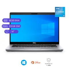 DELL - Laptop Reacondicionada Latitude 5410 -Core i5 10ma Gen - 16GB RAM - 512GB SSD