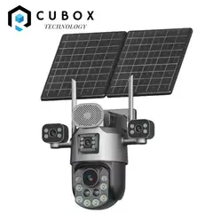 OEM - Cámara 360° Solar 4G Sirena Zoom 36X y Monitoreo desde App