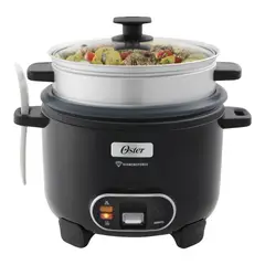 OSTER - Olla CKSTRC15DFBLK-053 Arrocera con recubrimiento Diamond Force