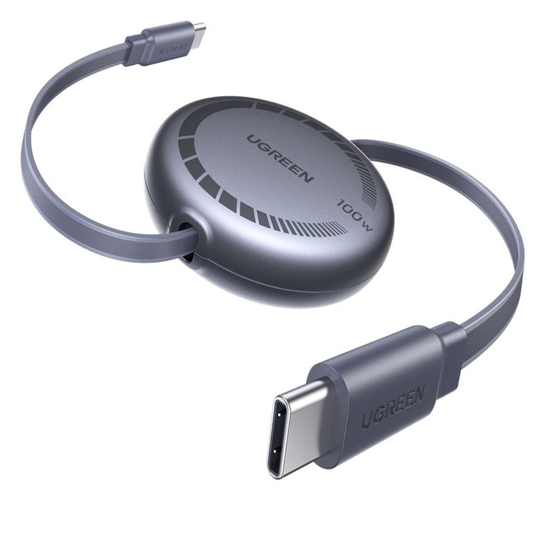 Cable Retractil Tipo C a C 100w L531 Nexode Gris