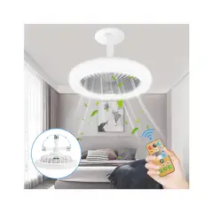 OEM - Foco Ventilador de techo 2 en 1 ahorrador 30W con control y fragancia