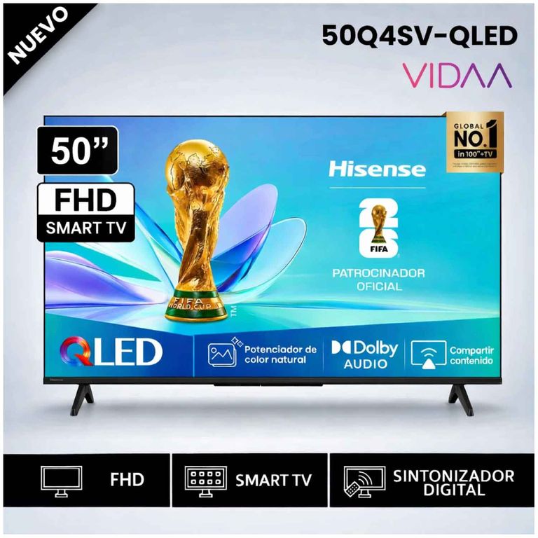 Televisor 50 Qled Smart FHD 50Q4SV