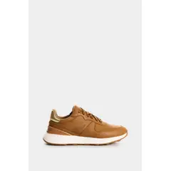 VELEZ - Vélez Tenis De Cuero Y Folia Para Mujer Cooper Miel