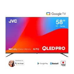 GENERICO - Televisor JVC 58 QLED Pro 4K Google TV LT-58KM858