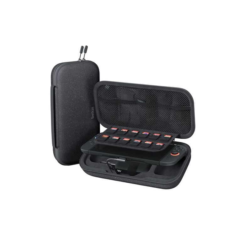 Estuche De Carga 20W Para Nintendo Switch 2 Charcoal Ena001