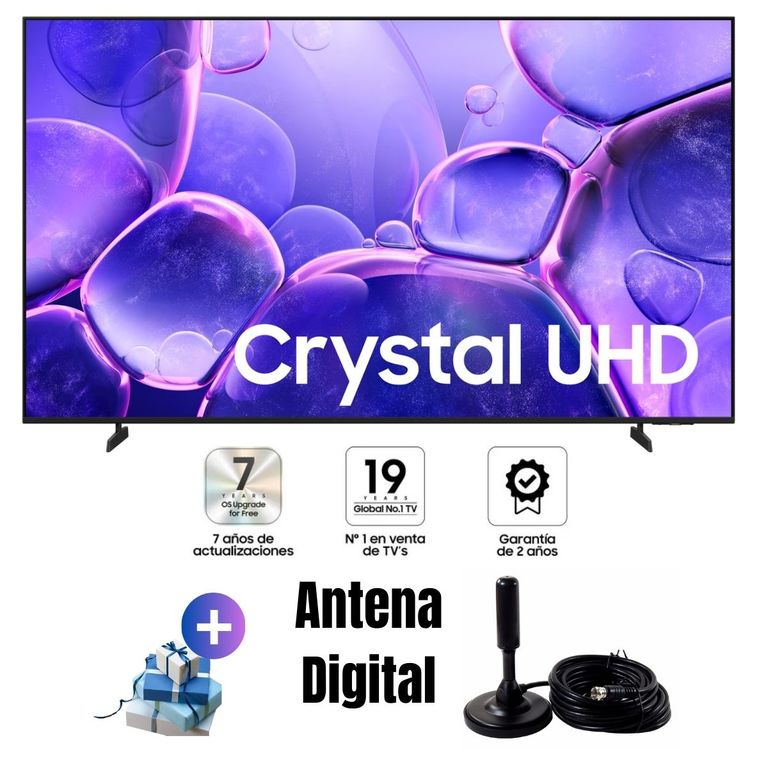 Televisor 75'' Crystal UHD 4K UN75U8000FGXPE 2025 + Ant