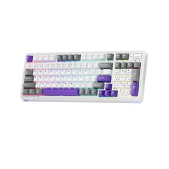 MACHENIKE - Teclado Mecanico Gamer Kg98 BT Ingles Morado