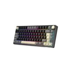 ROYAL KLUDGE - Teclado Gamer Rk R75 Cableado Phantom Brown Switch