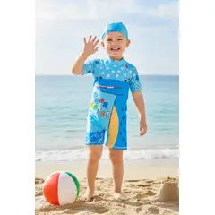 GENERICO - Ropa de Baño para Niño UV Cocodrilo Azul