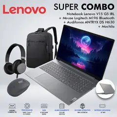 LENOVO - LAPTOP V15 G5 IRL INTEL CORE i5-13420H MEMORIA 8GB DDR5 DISCO 512GB SSD M2