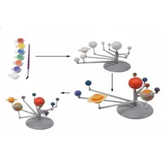 GENERICO - Juego Didáctico Educativo del Sistema Solar Giratorio