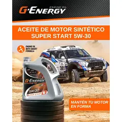 GENERICO - ACEITE G-ENERGY SUPER START 100% SINTETICO 5W-40 Full Sintetico 1L
