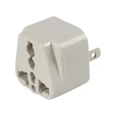 WONPRO - ADAPTADOR UNIVERSAL 10A 250V GRIS