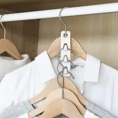 GENERICO - Organizador De Ganchos Para Perchas Ahorra Espacio