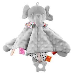 GENERICO - Mantita de Apego Dulce Elefante - Plomo