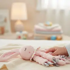 GENERICO - Mantita de Apego Dulce Conejito - Rosado