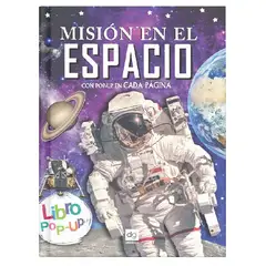 GENERICO - Libro infanti Pop up Misión en el espacio