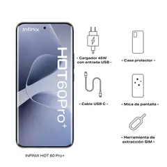 INFINIX - HOT 60 Pro Plus 256GB 8GB Black