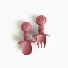 GENERICO - MINI CUBIERTOS GABBIANO ROSA