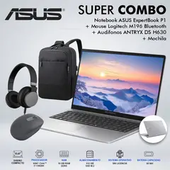 ASUS - LAPTOP EXPERTBOOK P1 INTEL CORE i7 13620H MEMORIA 16GB DDR5 DISCO 512GB SSD M2